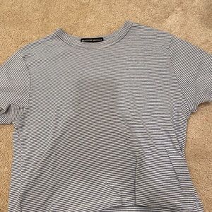 Striped Brandy Melville Crop Top